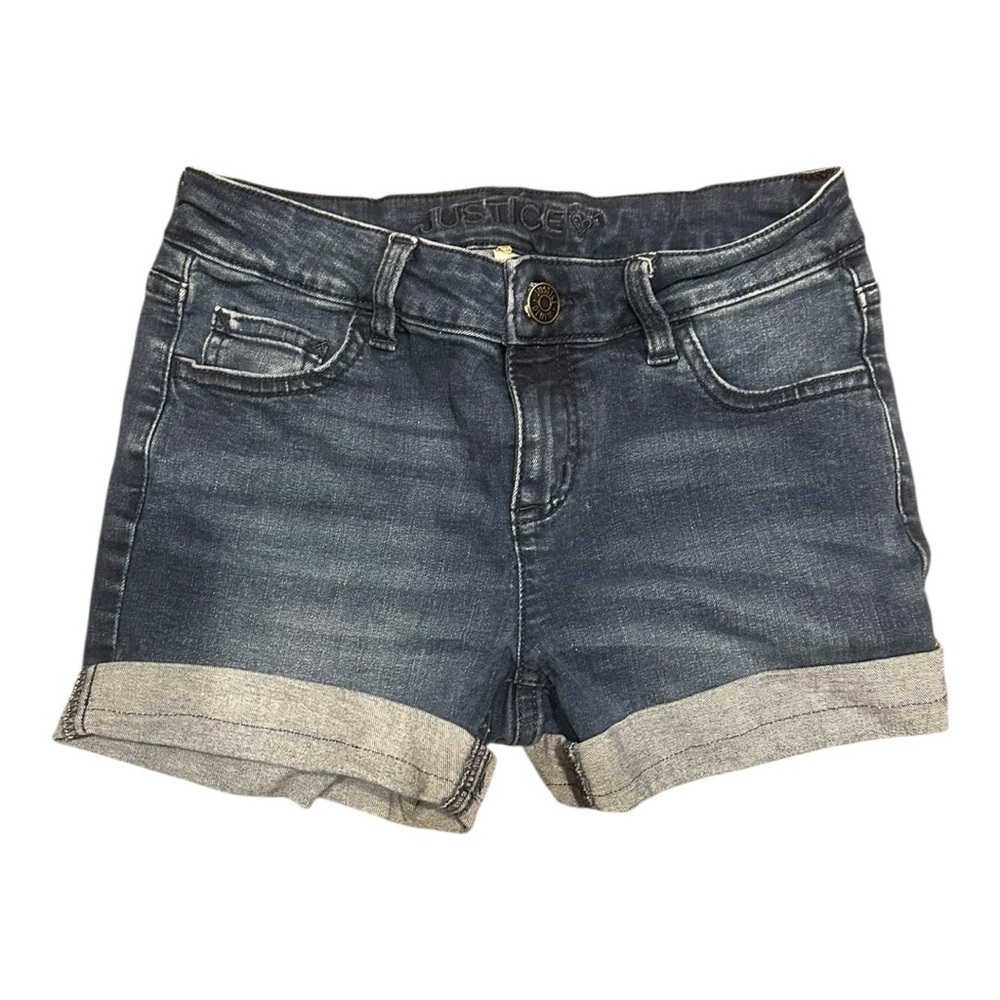 Justice girls Jean Shorts - Dark Blue
